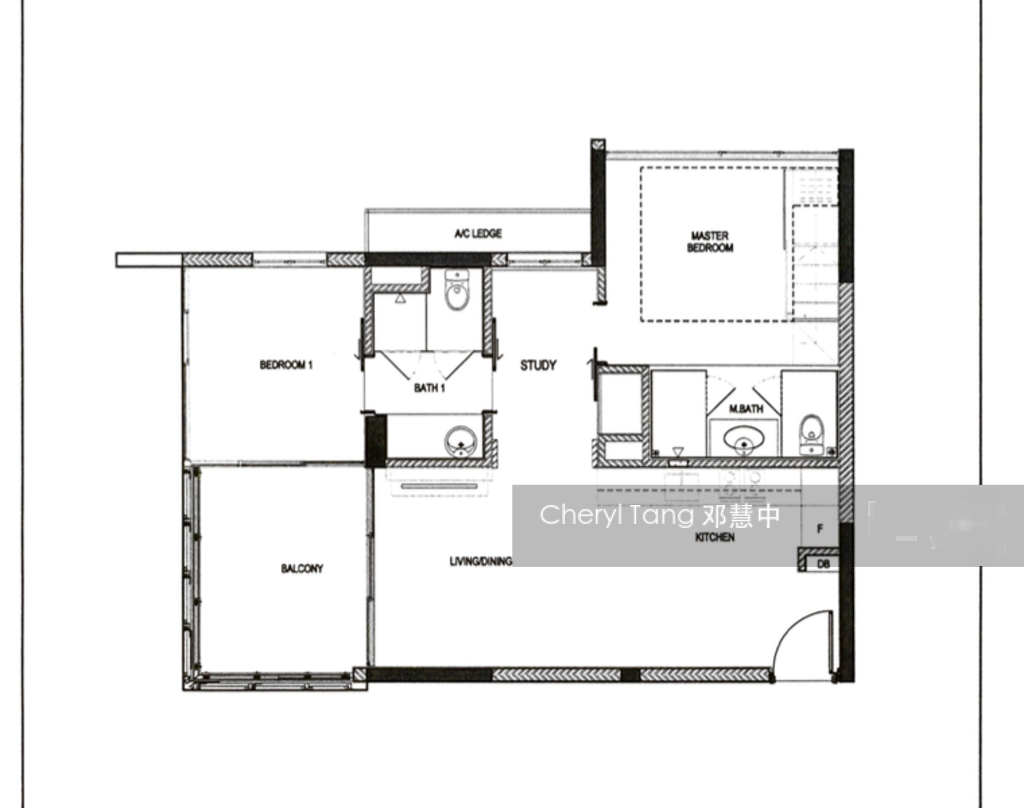 The Hillier (D23), Apartment #195658002